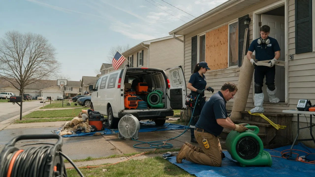Water Damage Restoration in Clayton, IL near me